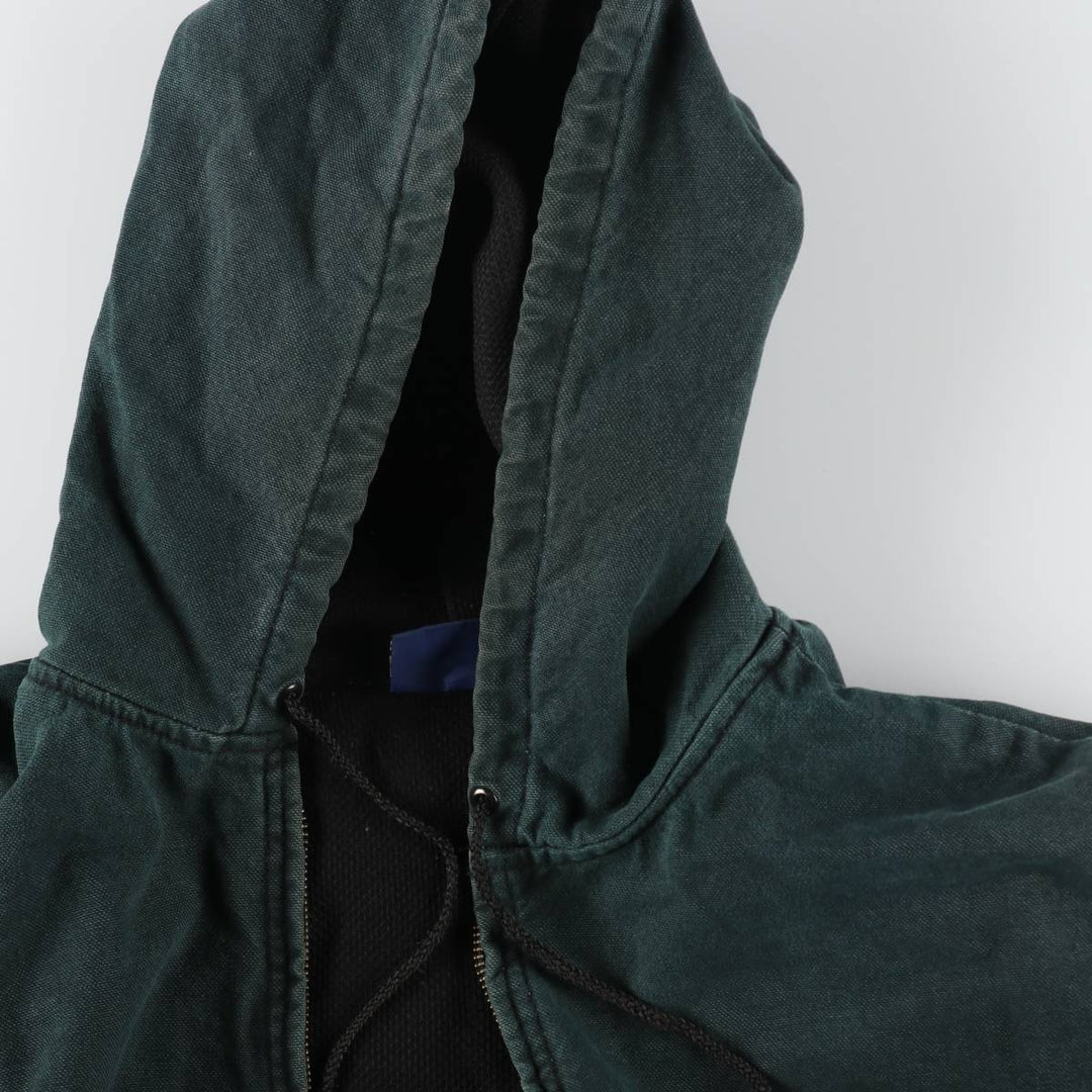 90'S Dickies Duck Full Zip Hoodie Men's L Size Vintage /eaa521902