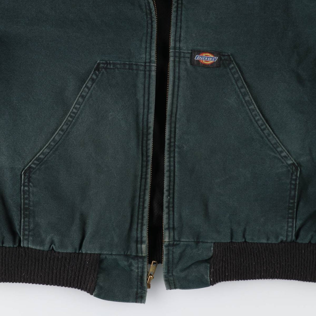 90'S Dickies Duck Full Zip Hoodie Men's L Size Vintage /eaa521902