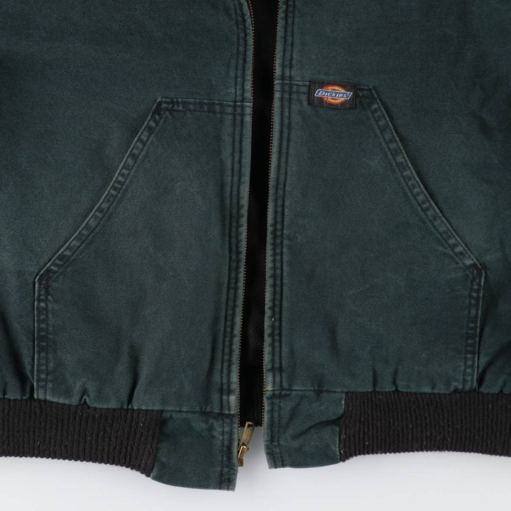 90'S Dickies Duck Full Zip Hoodie Men's L Size Vintage /eaa521902