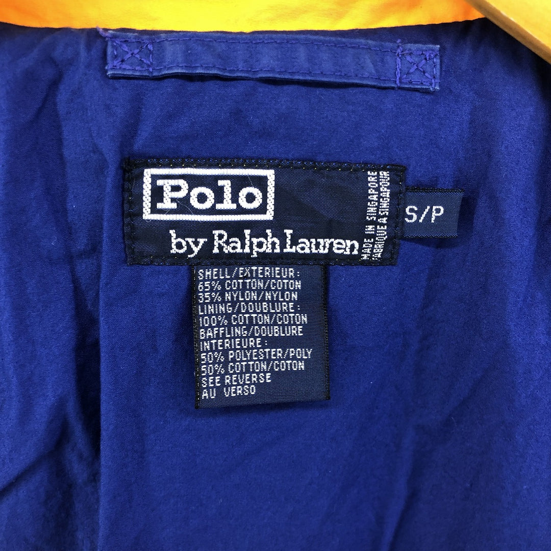 Ralph Lauren POLO by Ralph Lauren Mountain Jacket Shell Jacket Men's S cotton orange type Vintage Second Hand