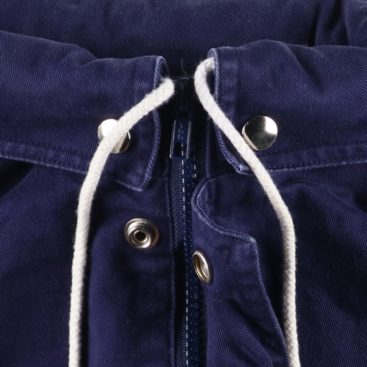 Vintage 70s-80'S Lacoste cotton jacket, size L, men's cotton navy blue type Vintage Second Hand