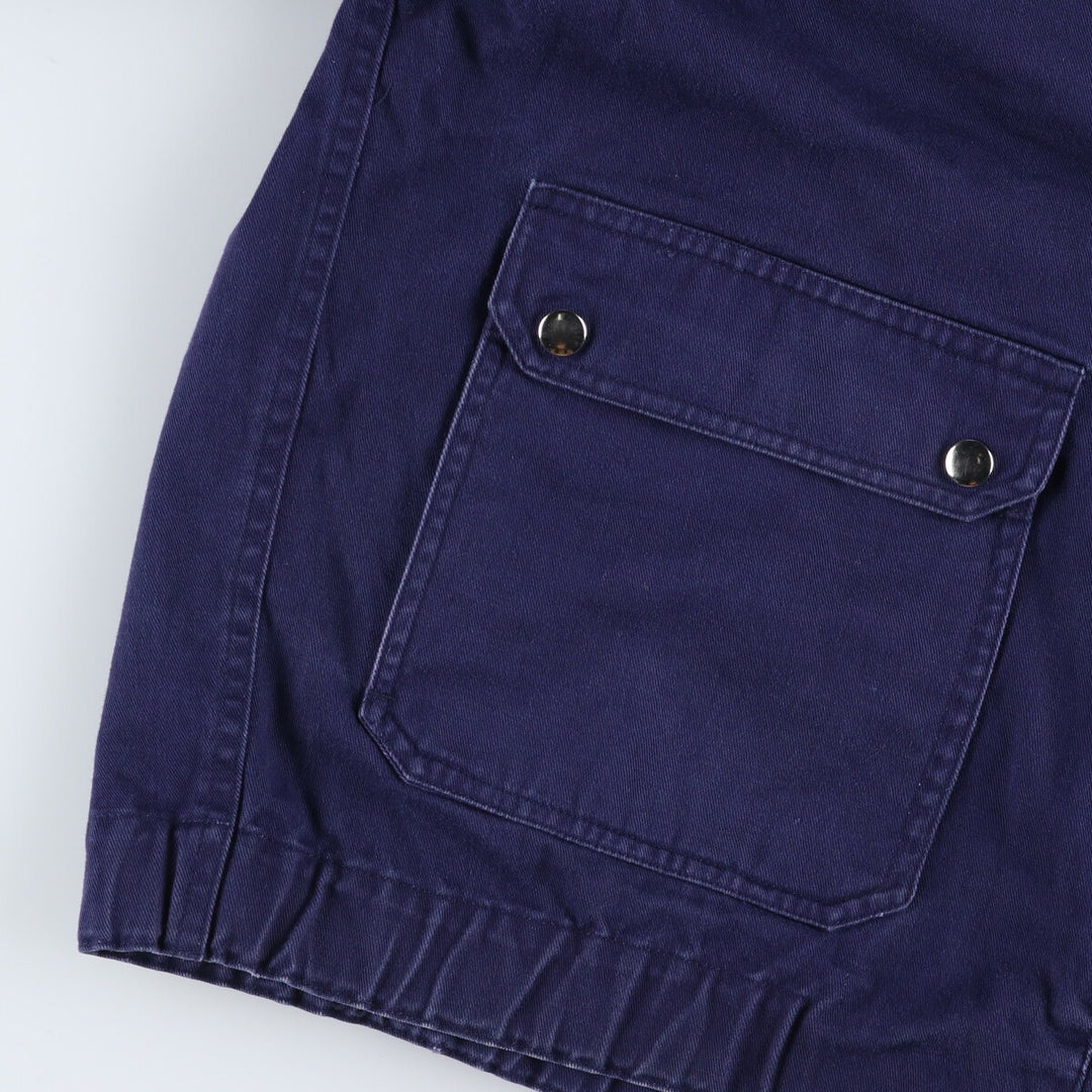 Vintage 70s-80'S Lacoste cotton jacket, size L, men's cotton navy blue type Vintage Second Hand