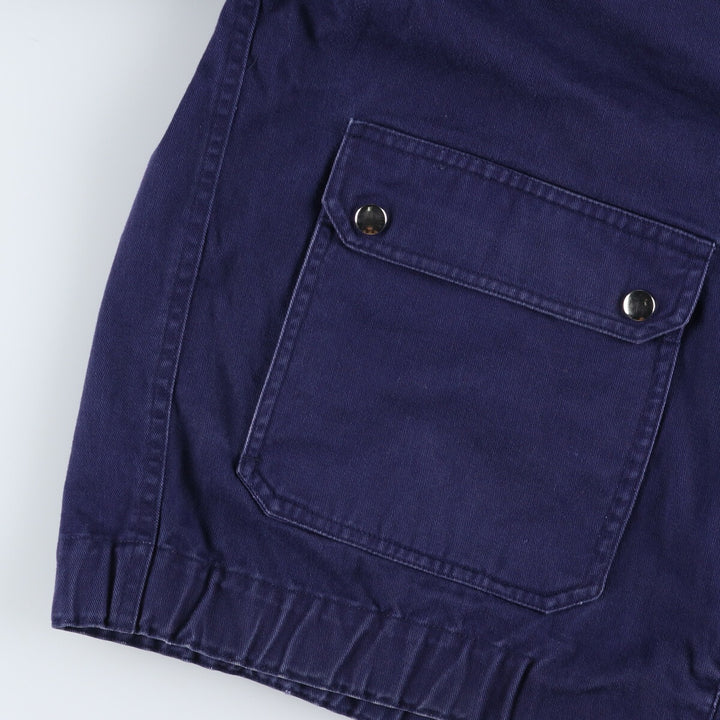 Vintage 70s-80'S Lacoste cotton jacket, size L, men's cotton navy blue type Vintage Second Hand
