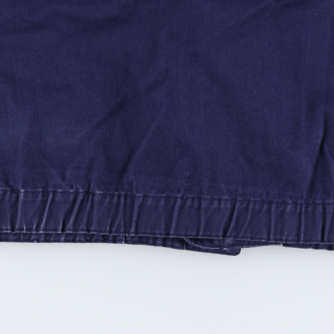 Vintage 70s-80'S Lacoste cotton jacket, size L, men's cotton navy blue type Vintage Second Hand