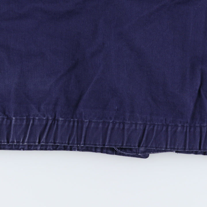 Vintage 70s-80'S Lacoste cotton jacket, size L, men's cotton navy blue type Vintage Second Hand