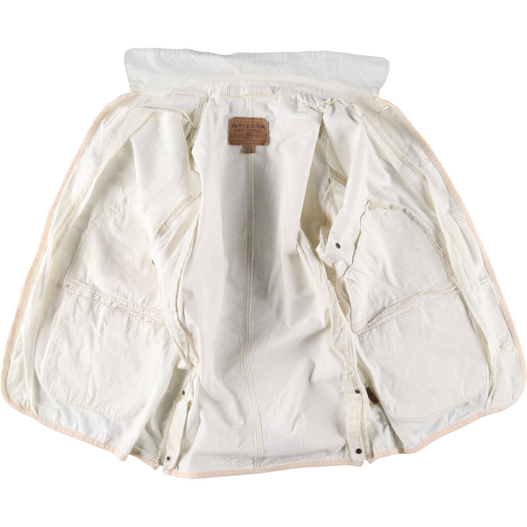 ARIZONA JEAN COMPANY Duck Hunting Jacket, Men's Size Medium cotton white type Vintage Second Hand