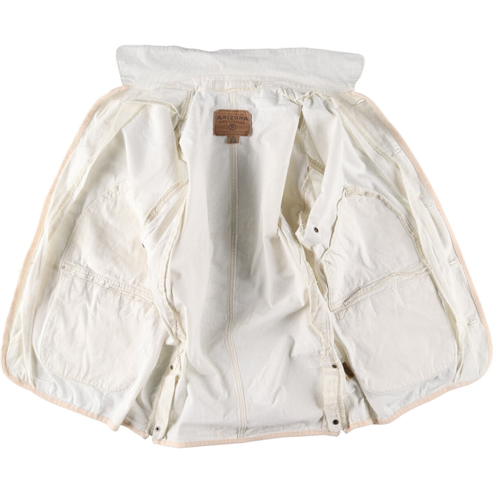 ARIZONA JEAN COMPANY Duck Hunting Jacket, Men's Size Medium cotton white type Vintage Second Hand