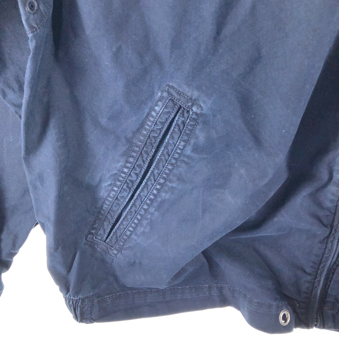 Ralph Lauren POLO RALPH LAUREN cotton hoodie, men's XL size cotton navy blue type Vintage Second Hand