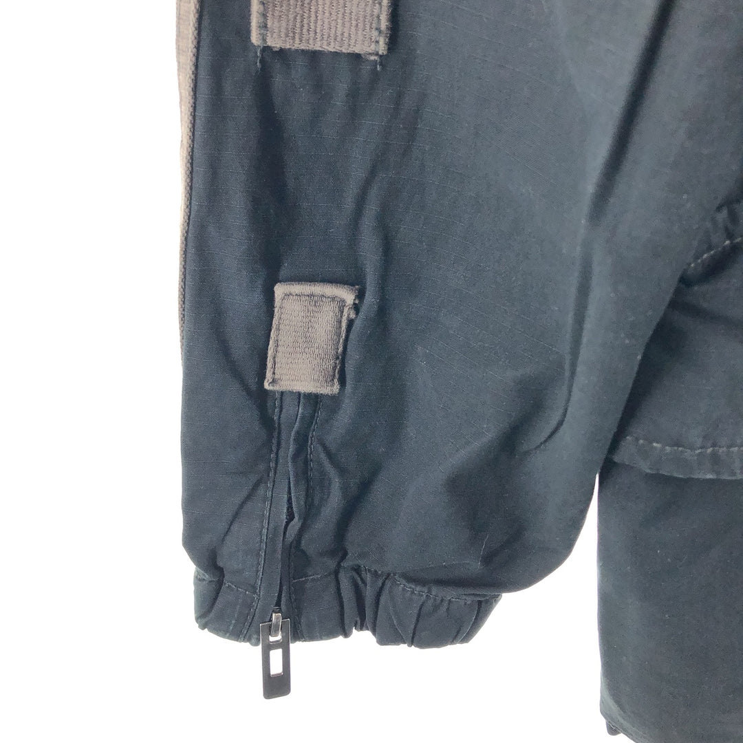 G-STAR RAW Multi-Pocket Hooded Military Jacket, Men's Size L cotton black type Vintage Second Hand