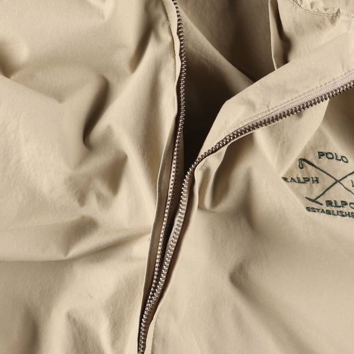 Ralph Lauren cotton hoodie, size L, men's cotton Beige type Vintage Second Hand