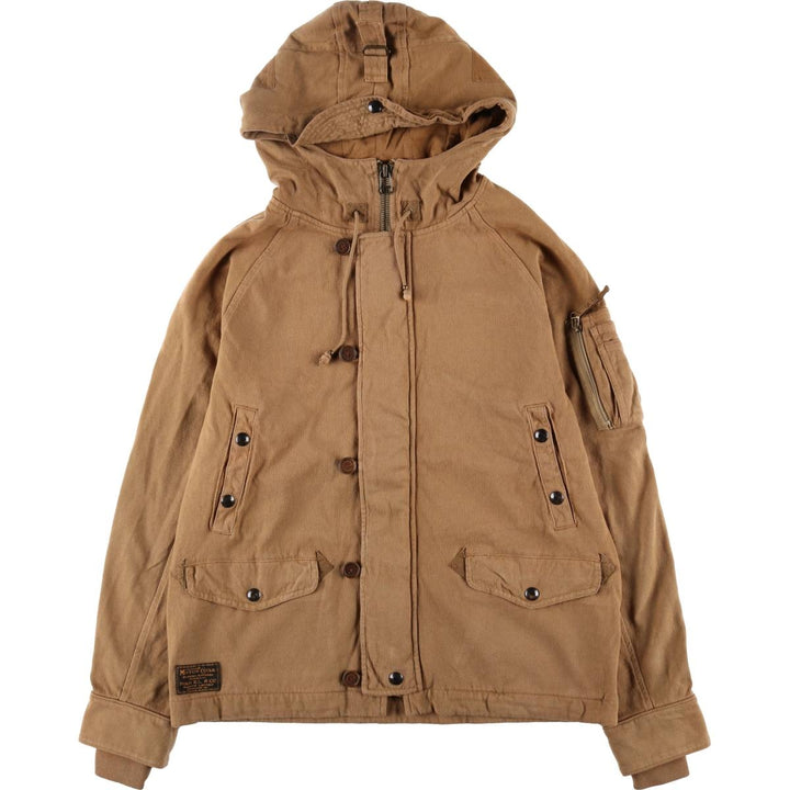 Ralph Lauren POLO by Ralph Lauren MOTOR CYCLE Hooded Motorcycle Jacket Men's L size /eaa521995