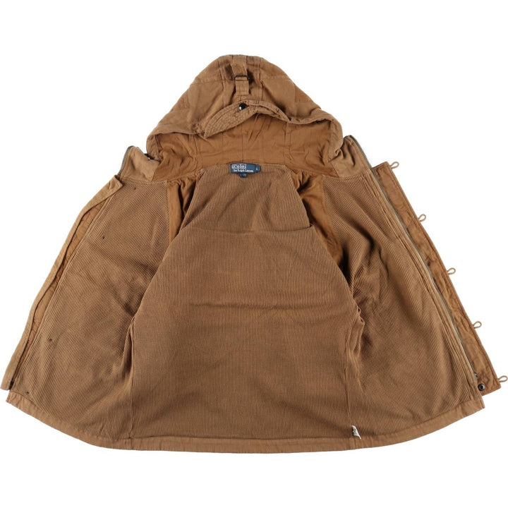 Ralph Lauren POLO by Ralph Lauren MOTOR CYCLE Hooded Motorcycle Jacket Men's L size /eaa521995