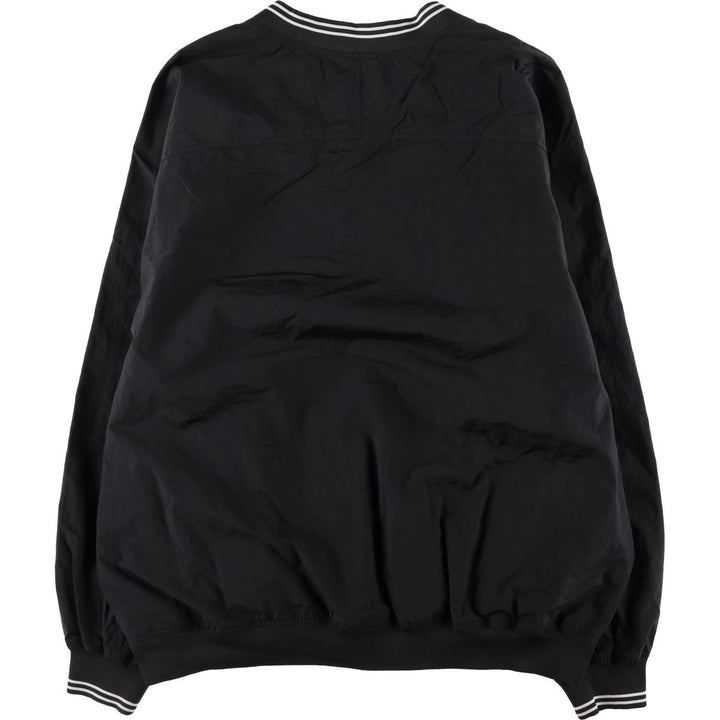 90'S Nike V-neck nylon pullover, men's XL size, vintage /eaa522010