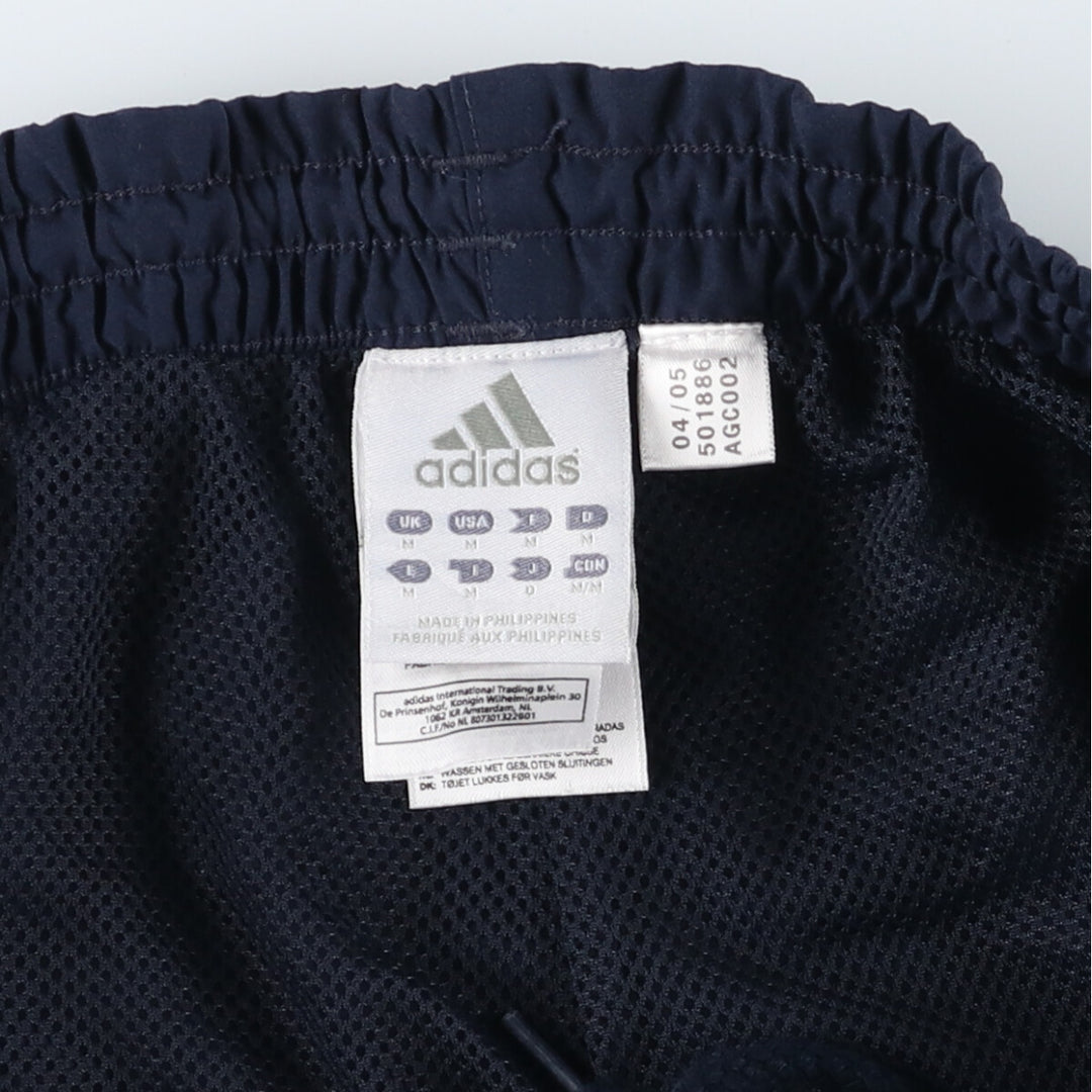 00'S Adidas warm-up pants, nylon pants, rustling pants, men's size M / eaa522038