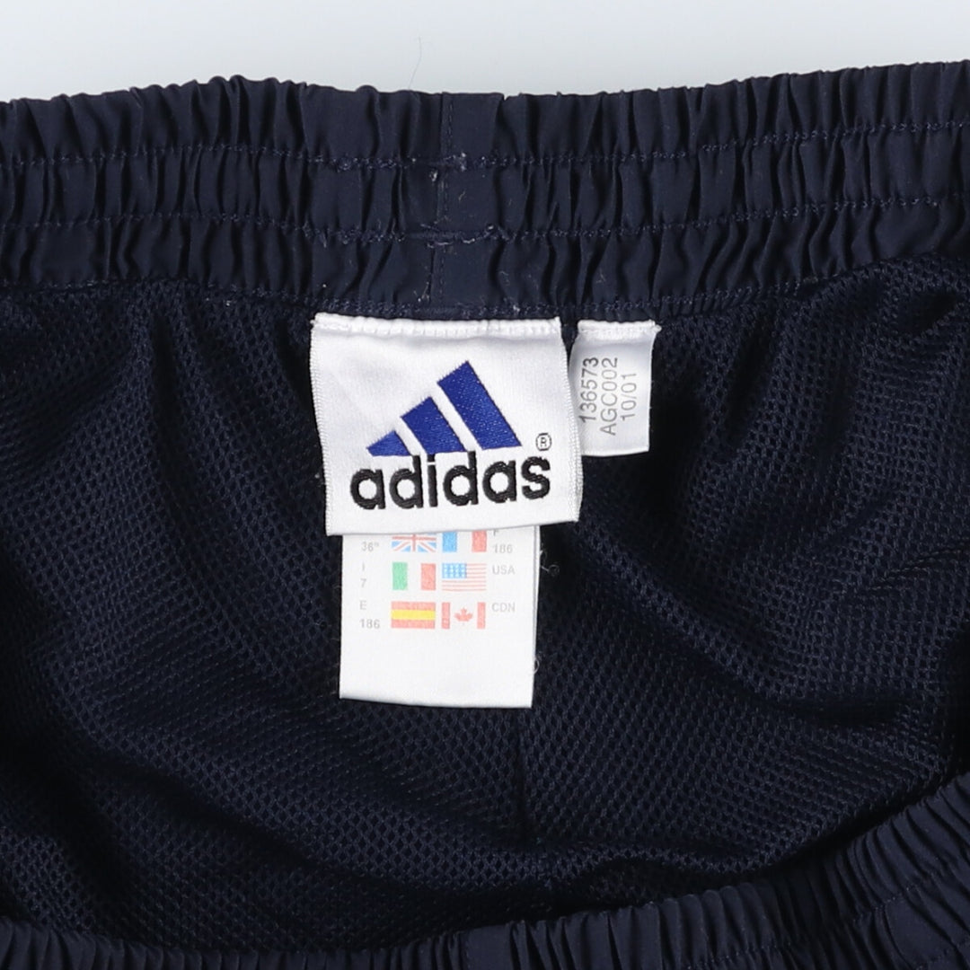 00'S Adidas warm-up pants, nylon pants, rustling pants, men's size M / eaa522039
