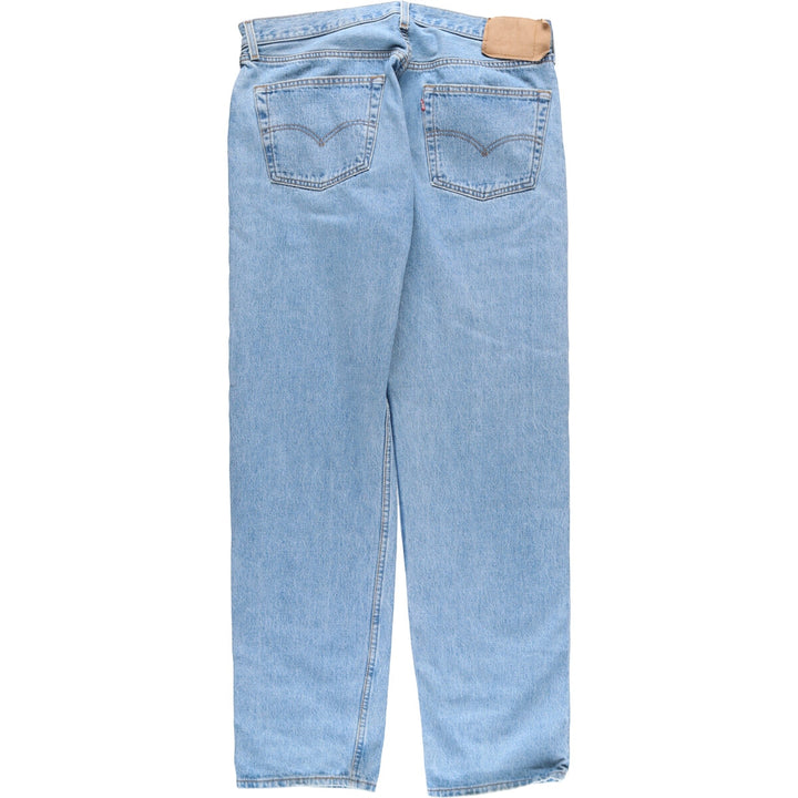 90'S Levi's 501-0193 Straight Denim Pants Made in USA Men's W37 Vintage cotton Blue type light blue Vintage Second Hand