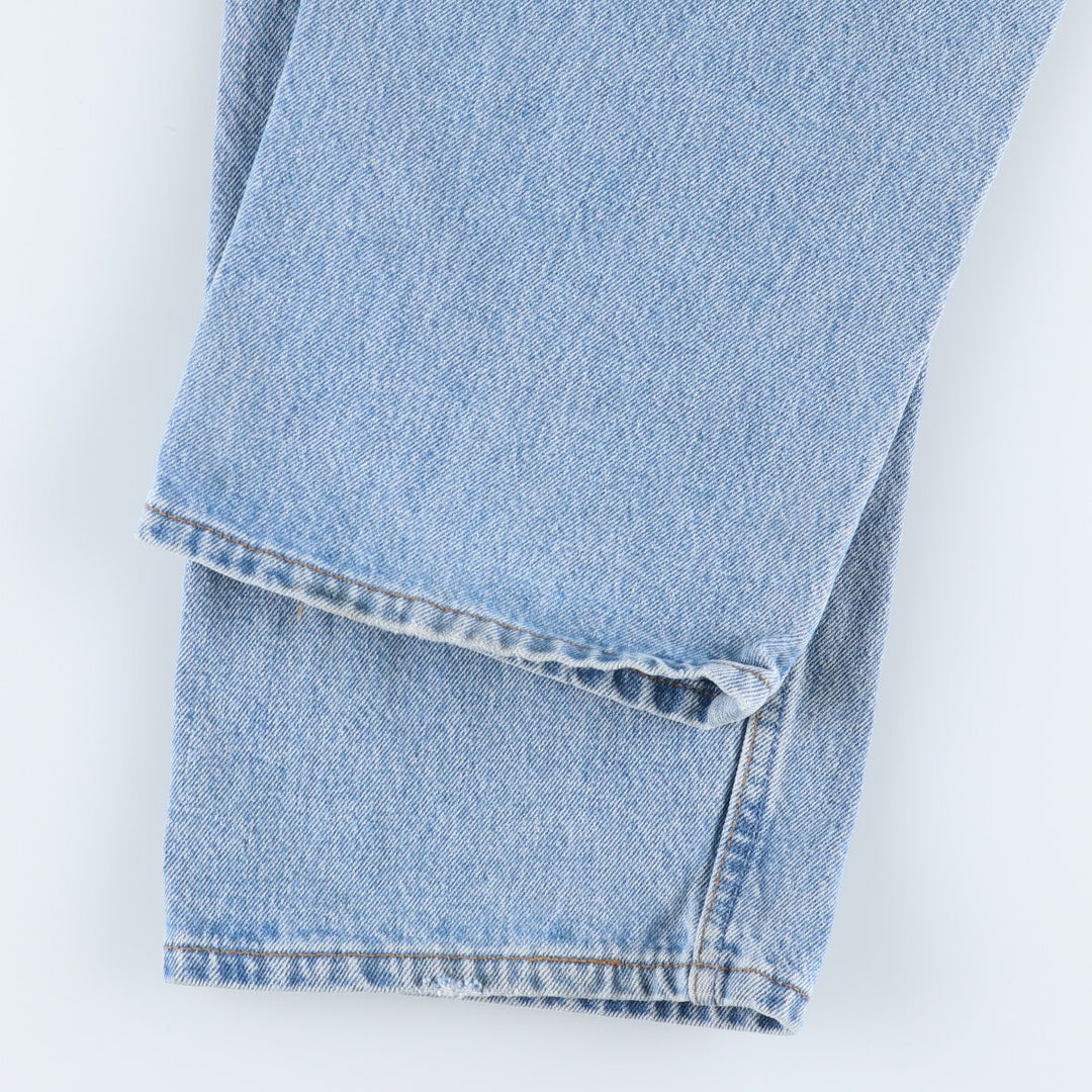 90'S Levi's 501-0193 Straight Denim Pants Made in USA Men's W37 Vintage cotton Blue type light blue Vintage Second Hand