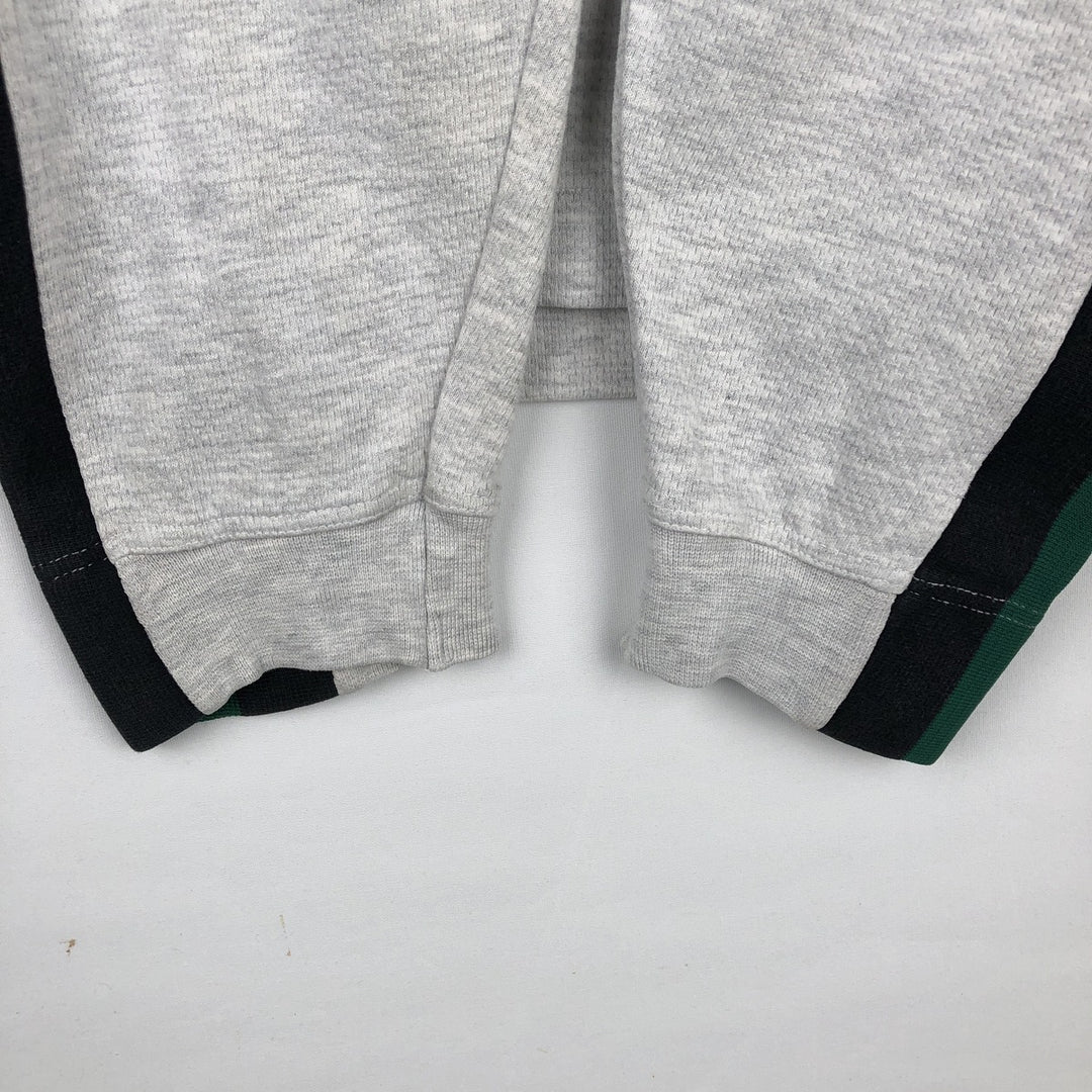 90'S Reebok Mock Neck Sweatshirt, Men's Size L, Vintage cotton gray type Vintage Second Hand