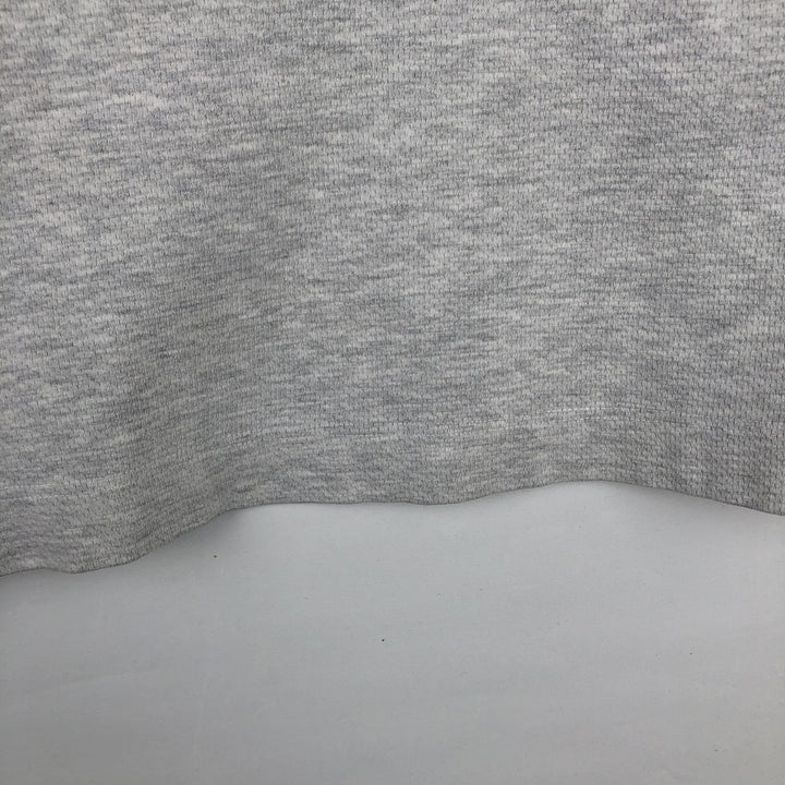 90'S Reebok Mock Neck Sweatshirt, Men's Size L, Vintage cotton gray type Vintage Second Hand