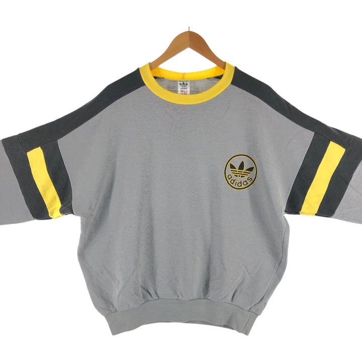 80'S Adidas logo sweatshirt, men's XL size, vintage /eaa522152