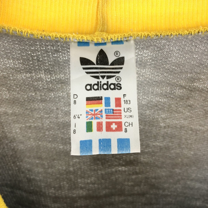 80'S Adidas logo sweatshirt, men's XL size, vintage /eaa522152