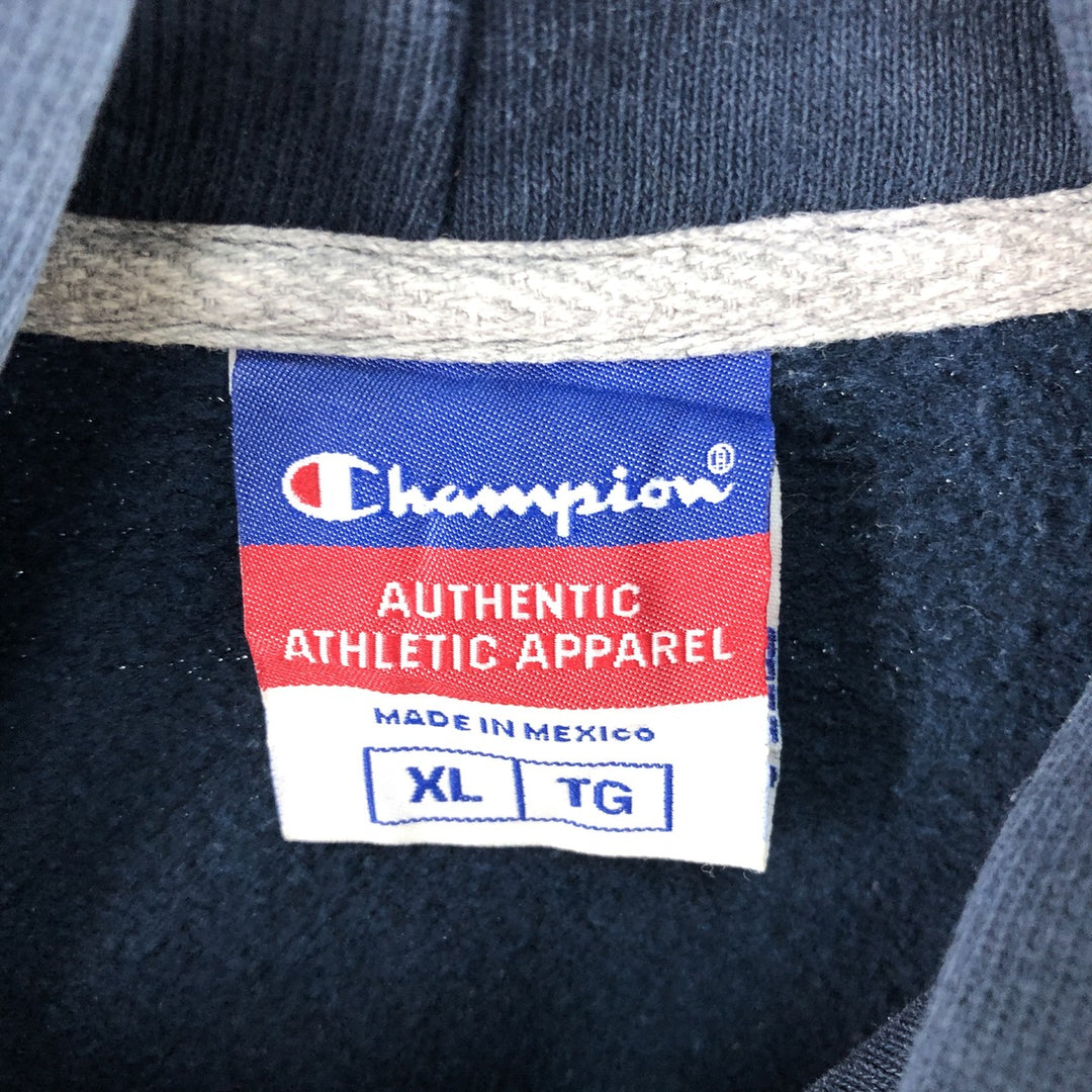 Champion Authentic Athletic Apparel Michigan University Sweatshirt Pullover Hoodie Men's XL /eaa522160