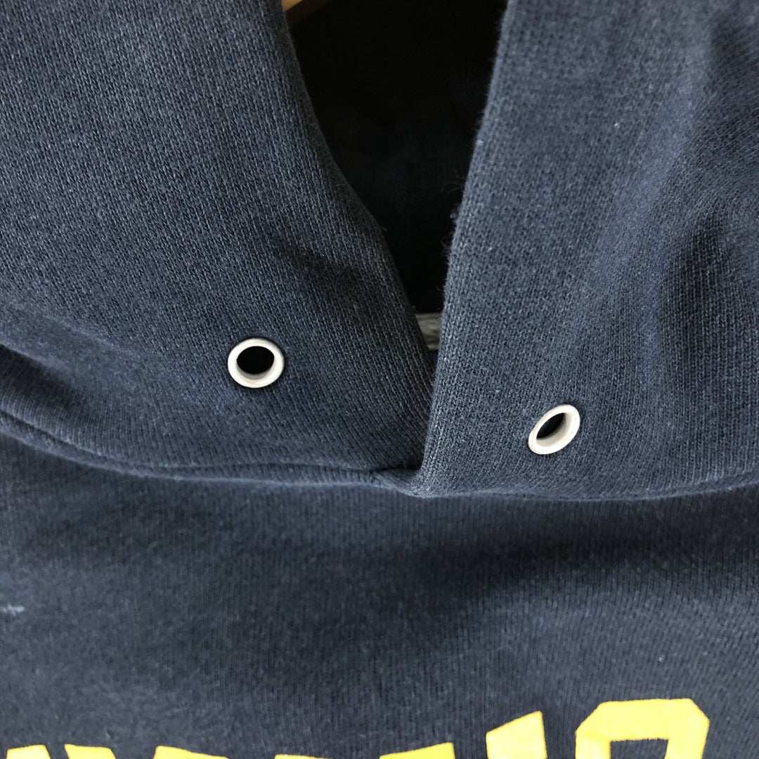 Champion Authentic Athletic Apparel Michigan University Sweatshirt Pullover Hoodie Men's XL /eaa522160