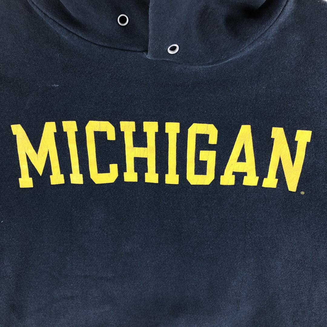 Champion Authentic Athletic Apparel Michigan University Sweatshirt Pullover Hoodie Men's XL /eaa522160