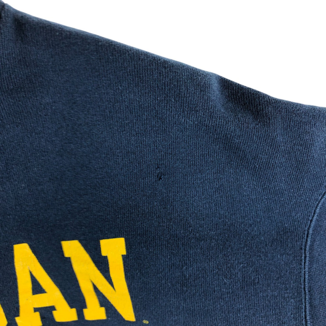 Champion Authentic Athletic Apparel Michigan University Sweatshirt Pullover Hoodie Men's XL /eaa522160