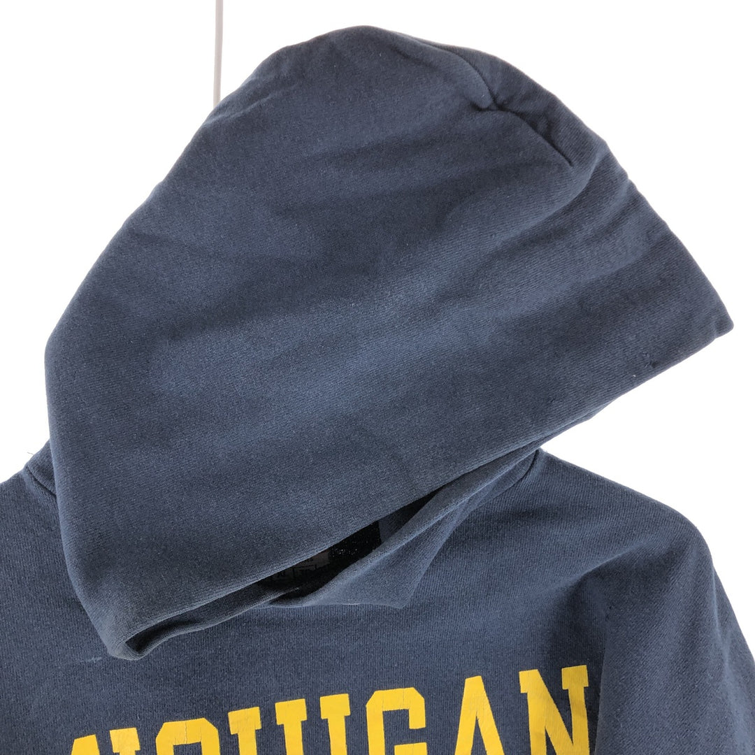 Champion Authentic Athletic Apparel Michigan University Sweatshirt Pullover Hoodie Men's XL /eaa522160