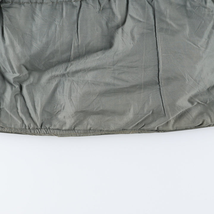 50'S N-3B Military Flight Jacket Men's Size L Vintage unclear Khaki type sage green Vintage Second Hand