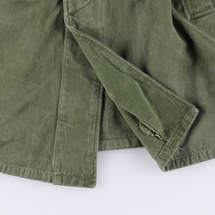 Vintage Hungarian Army Field Coat, Men's Size L unclear Khaki type Vintage Second Hand