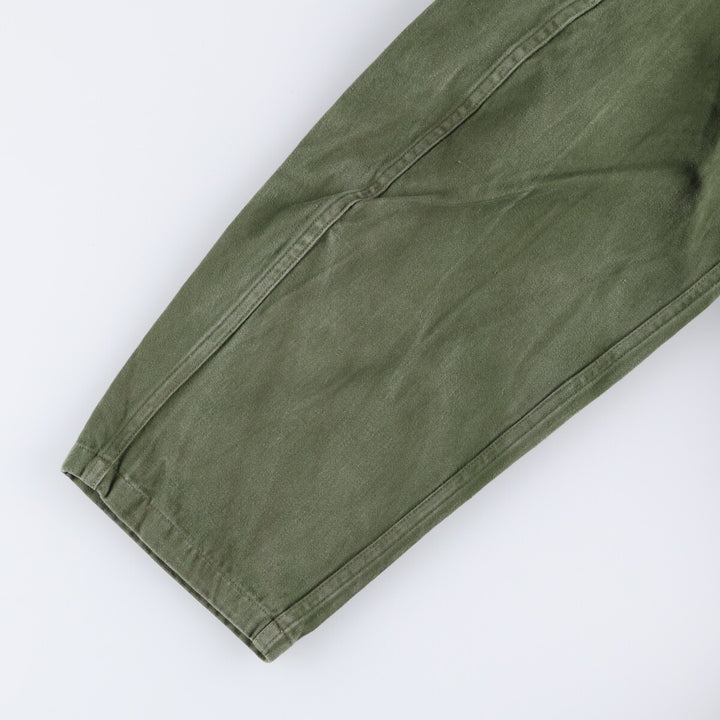 Vintage Hungarian Army Field Coat, Men's Size L unclear Khaki type Vintage Second Hand