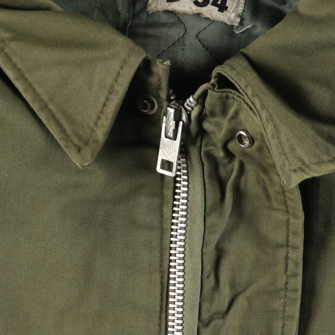 B-34 Military Flight Jacket Men's XXL unclear Khaki type Vintage Second Hand