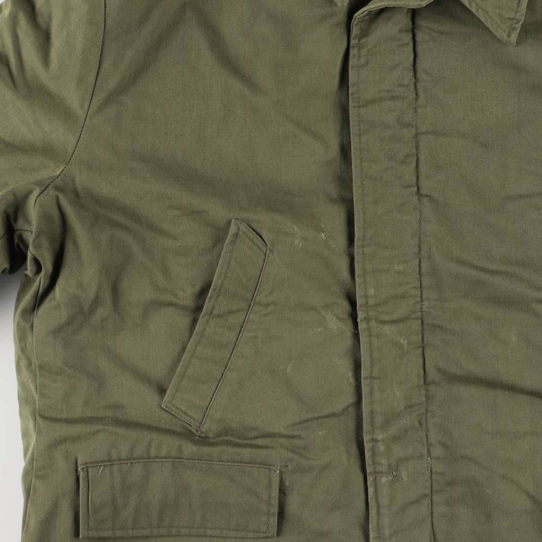 B-34 Military Flight Jacket Men's XXL unclear Khaki type Vintage Second Hand