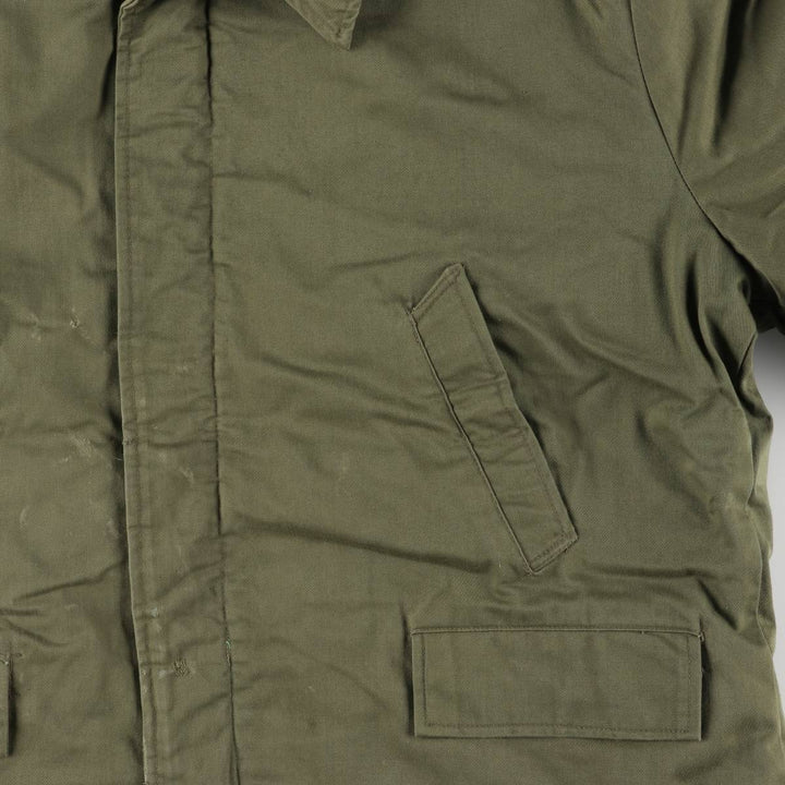 B-34 Military Flight Jacket Men's XXL unclear Khaki type Vintage Second Hand