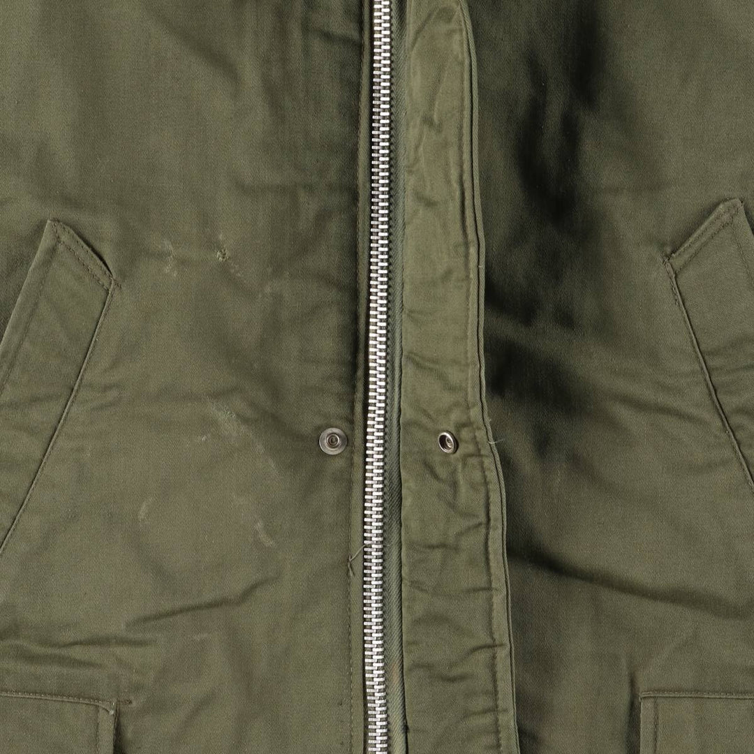B-34 Military Flight Jacket Men's XXL unclear Khaki type Vintage Second Hand