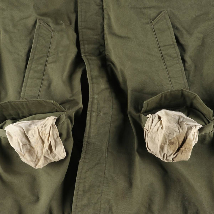 B-34 Military Flight Jacket Men's XXL unclear Khaki type Vintage Second Hand