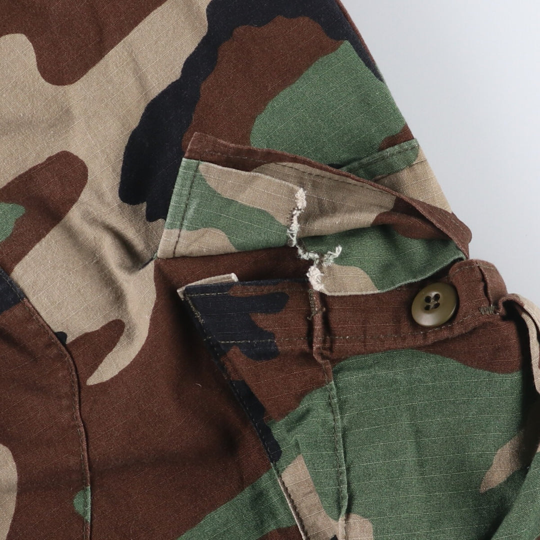 Civilian product Rothco ROTHCO Camouflage Pattern Woodland Camo Military Cargo Pants Made in USA Men's W34 equivalent cotton Khaki type Vintage Second Hand