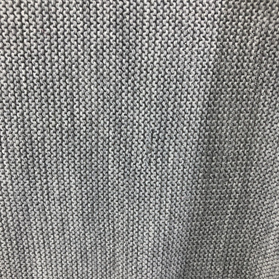 Dockers Golf V-neck acrylic knit vest, size L for men acrylic gray type Vintage Second Hand