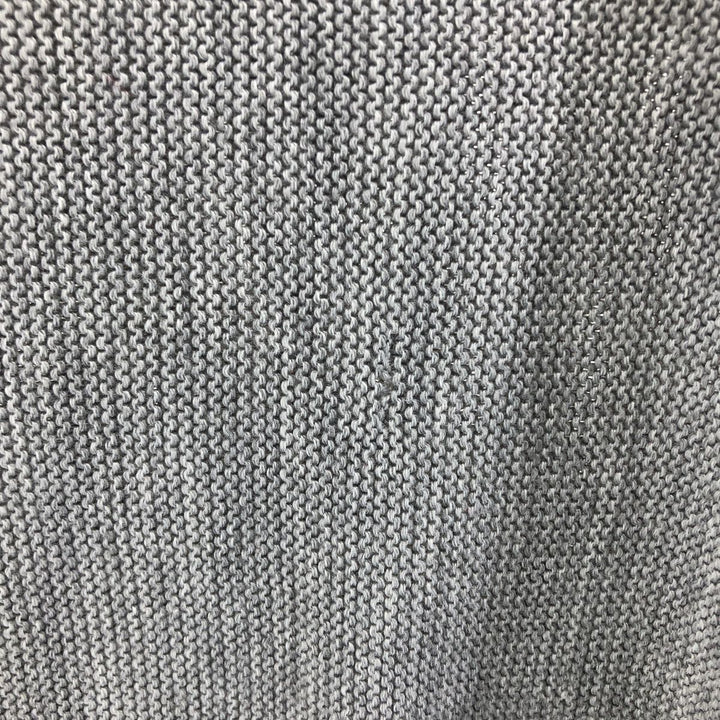 Dockers Golf V-neck acrylic knit vest, size L for men acrylic gray type Vintage Second Hand