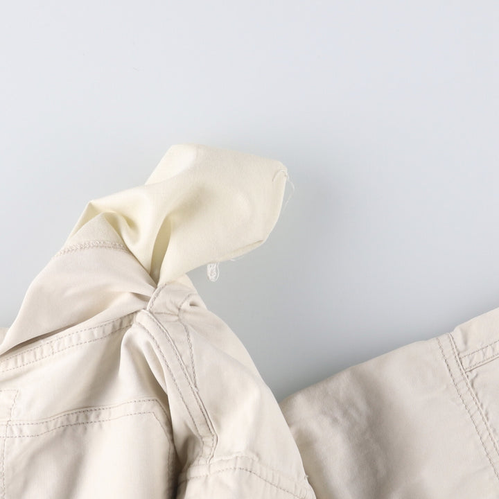 00'S Ralph Lauren POLO JEANS COMPANY Military Cargo Pants Men's M cotton ivory Vintage Second Hand