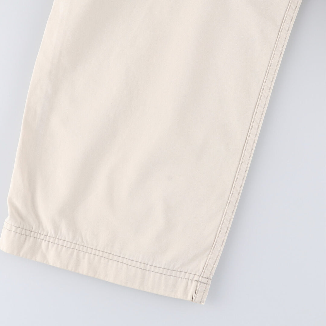 00'S Ralph Lauren POLO JEANS COMPANY Military Cargo Pants Men's M cotton ivory Vintage Second Hand