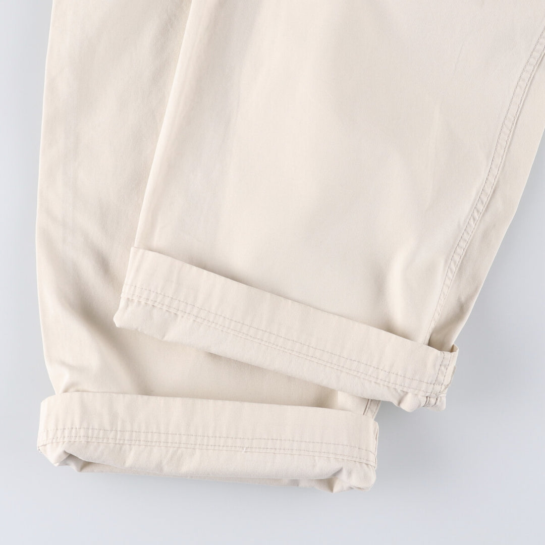 00'S Ralph Lauren POLO JEANS COMPANY Military Cargo Pants Men's M cotton ivory Vintage Second Hand