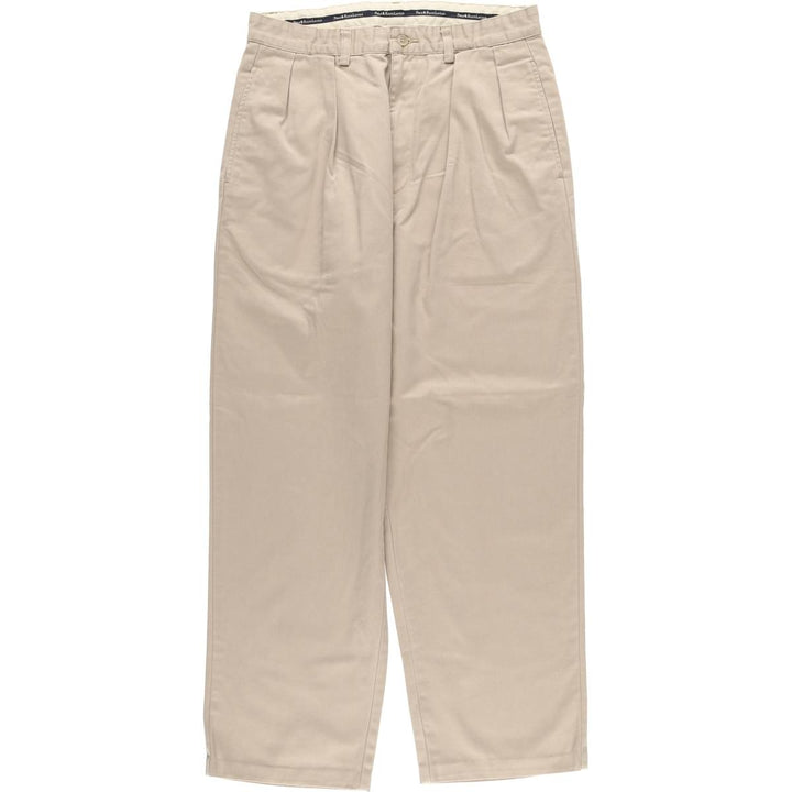 Ralph Lauren POLO RALPH LAUREN Two-pleat chino pants for men, W30 equivalent cotton Beige type Vintage Second Hand