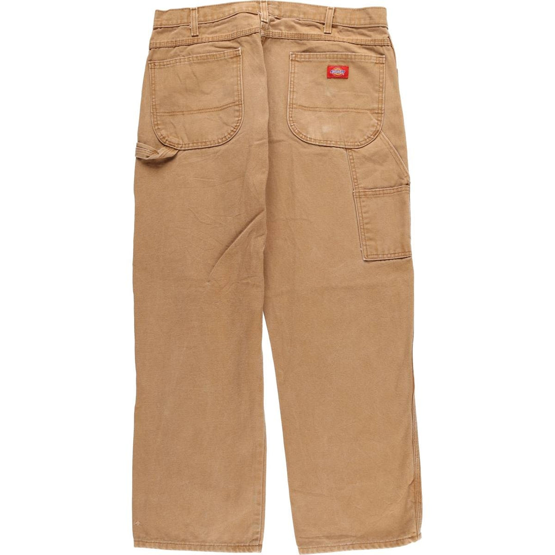 Dickies Relaxed Fit Duck Painter Pants Men's W37 cotton ocher yellow type Vintage Second Hand