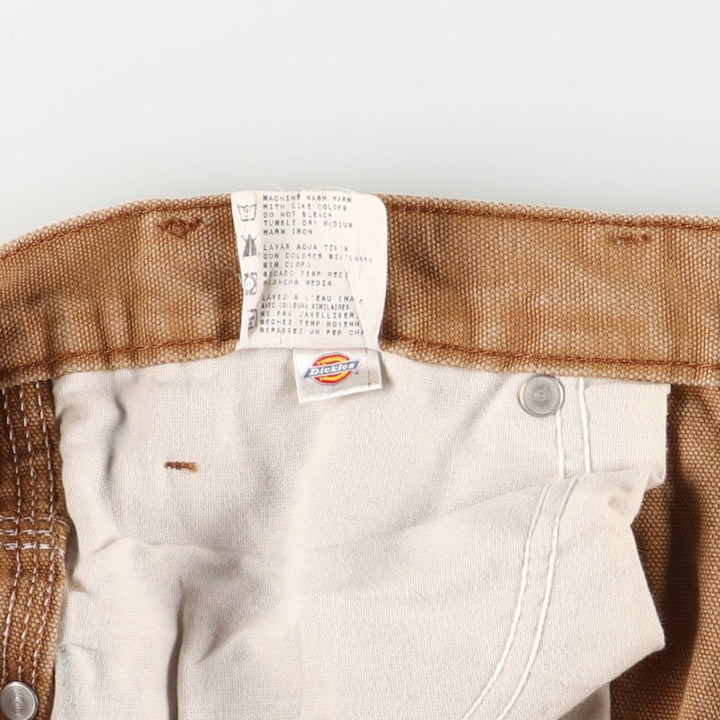 Dickies Relaxed Fit Duck Painter Pants Men's W37 cotton ocher yellow type Vintage Second Hand