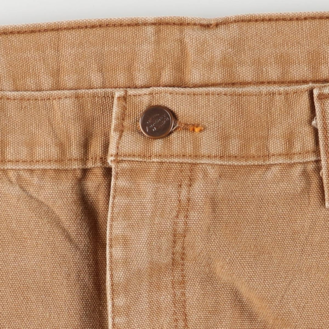 Dickies Relaxed Fit Duck Painter Pants Men's W37 cotton ocher yellow type Vintage Second Hand