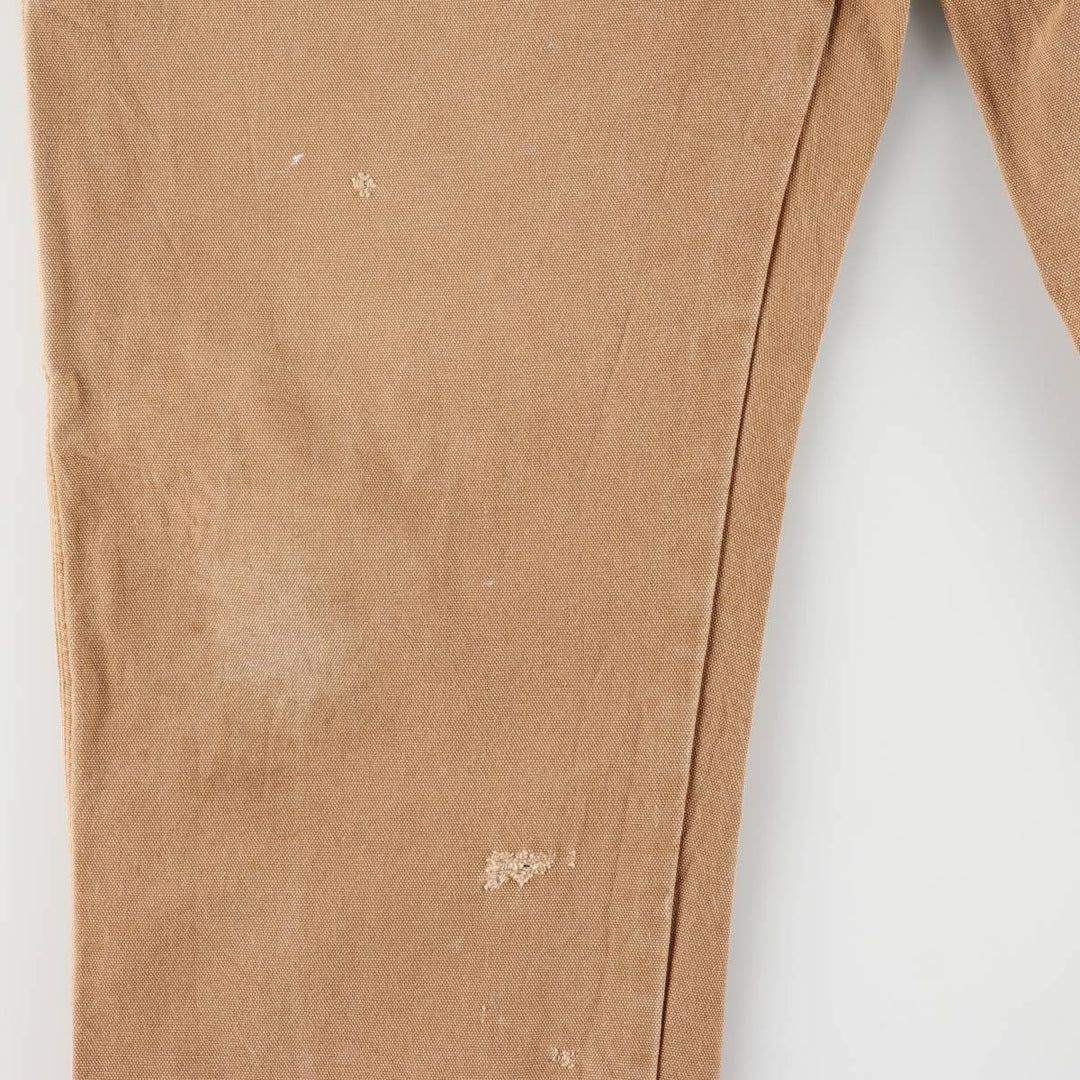 Dickies Relaxed Fit Duck Painter Pants Men's W37 cotton ocher yellow type Vintage Second Hand
