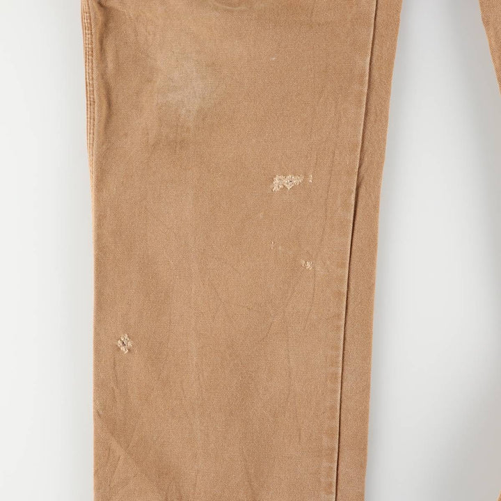 Dickies Relaxed Fit Duck Painter Pants Men's W37 cotton ocher yellow type Vintage Second Hand